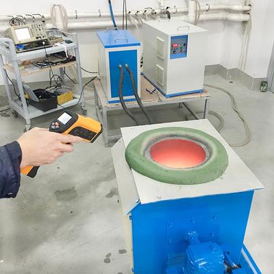 45KW Medium Frequency Induction Melting Furnace IGBT Remote Control