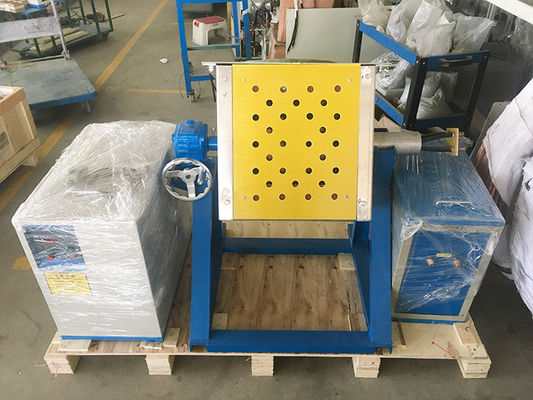 45KW Medium Frequency Induction Melting Furnace IGBT Remote Control