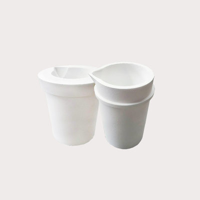 65-135MPa High Temperature Small Graphite Crucible With Ceramic Shell