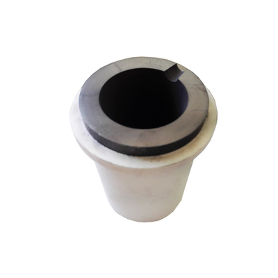 3kg High Temperature Graphite Furnace Crucible With Ceramic Sleeve