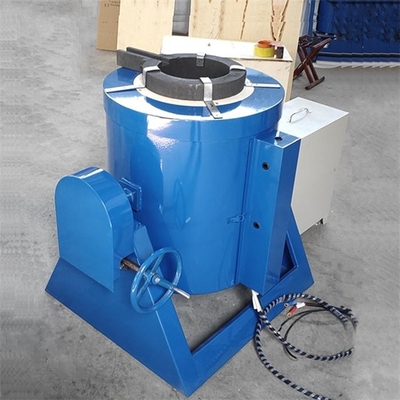 Precious Metals 950 Degree Electric Silver Melting Furnace