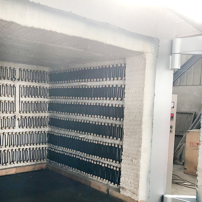 Industrial Trolley Type Electric Resistance Heating Furnace