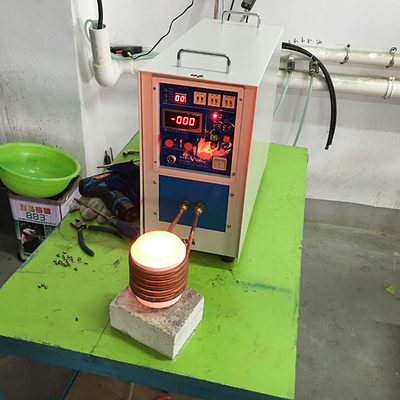 17kw 5kg Gold Melting Machine IGBT Scrap Copper Induction Heating Equipment