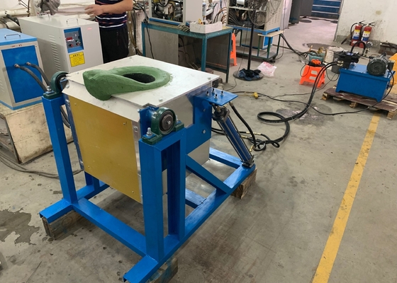 No Noise No Dust Portable Induction Heating Machine Steel Scrap Melting Machine