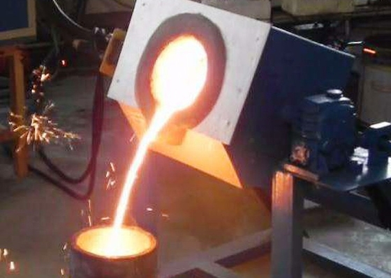 No Noise No Dust Portable Induction Heating Machine Steel Scrap Melting Machine