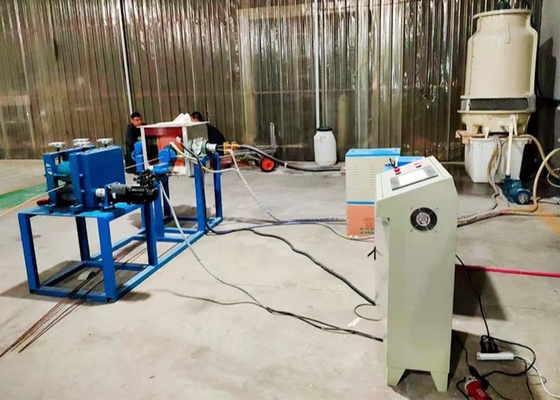 8mm Copper Rod Upward Continuous Casting Machine 1KHZ To 10KHZ